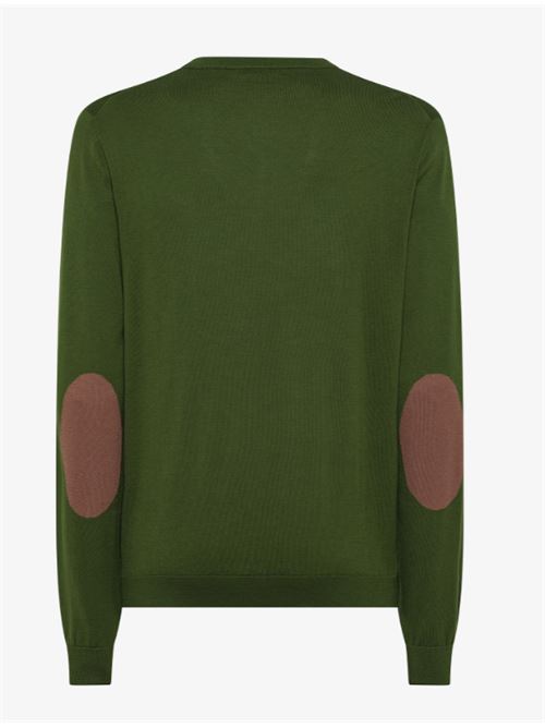 sweater elbow contrast color SUN 68 | K3511037